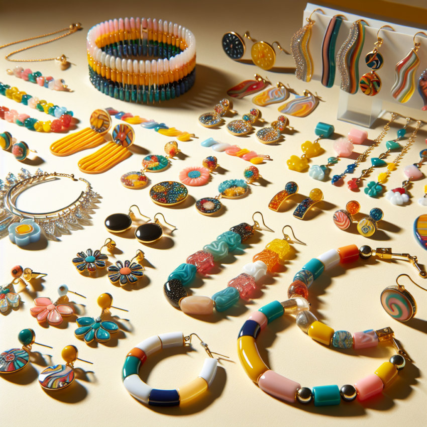 De hotteste trends inden for resin smykker i 2024